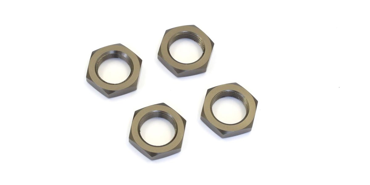 IF222GM Wheel Nut (Gunmetal/4pcs) IF222GM  - KYOSHO RC